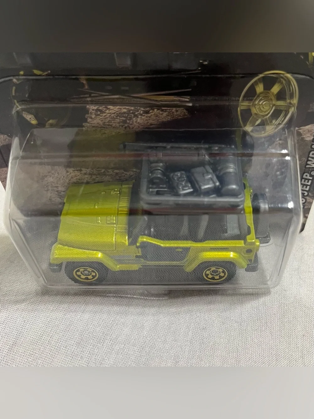 Matchbox Car Anniversary Edition 1998 Jeep Wrangler Toy Vehicle - Bright Green